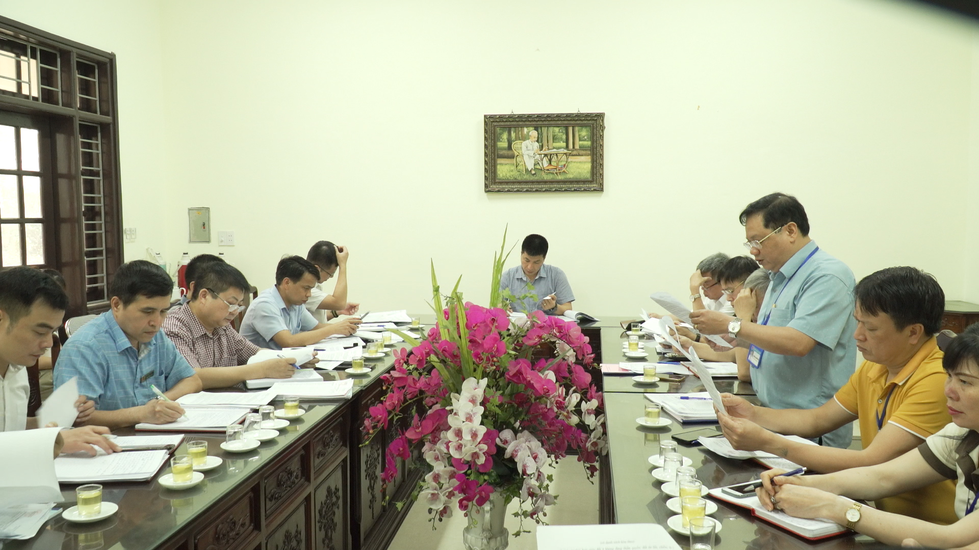 Thành phố Từ Sơn làm việc với phường Phù Khê về thực hiện kết luận 739 và 740 